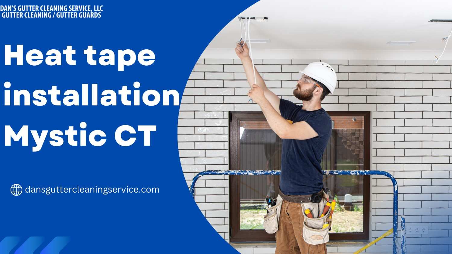 Heat tape installation Mystic CT