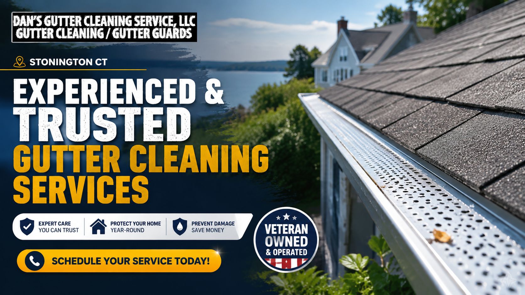 Experienced & Trusted Gutter Cleaning Services in Stonington CT